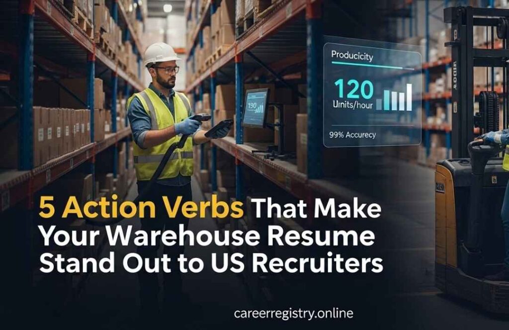 5 Action Verbs That Make Your Warehouse Resume Stand Out to US Recruiters